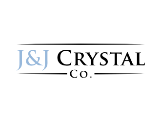 J&J Crystal Co. logo design by puthreeone