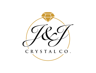 J&J Crystal Co. logo design by ekitessar