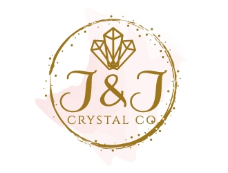 J&J Crystal Co. logo design by jaize