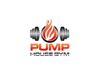 Pump House Gym logo design by KaySa