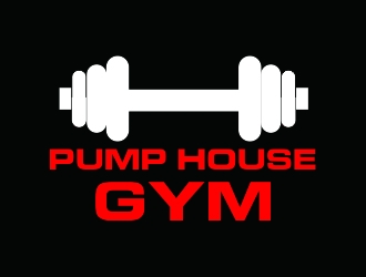 Pump House Gym logo design by MUNAROH