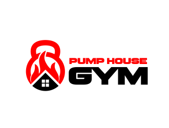 Pump House Gym logo design by serprimero