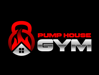 Pump House Gym logo design by serprimero