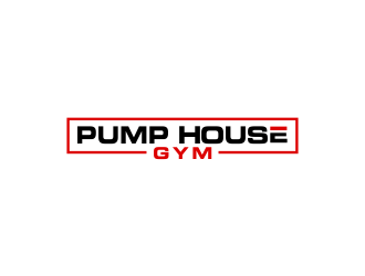 Pump House Gym logo design by bismillah