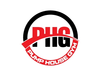 Pump House Gym logo design by Erasedink