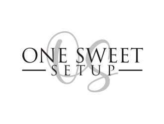 One Sweet Setup  logo design by wa_2