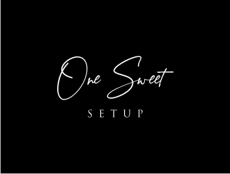 One Sweet Setup  logo design by asyqh