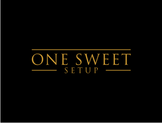 One Sweet Setup  logo design by asyqh