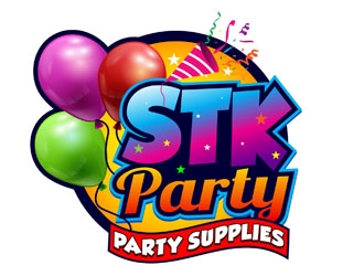 STK Party logo design by DreamLogoDesign