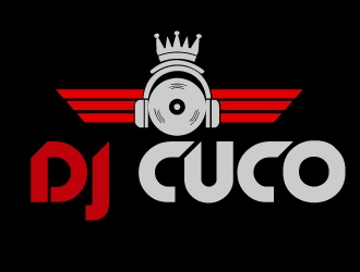 DJ CUCO logo design by AamirKhan