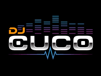 DJ CUCO logo design by Suvendu