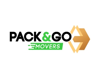 Pack & Go Movers logo design by forevera