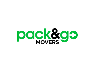 Pack & Go Movers logo design by lexipej