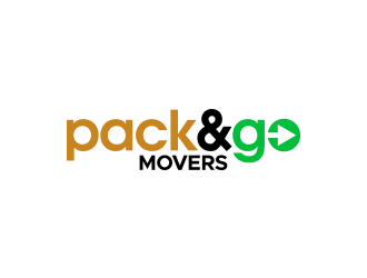 Pack & Go Movers logo design by lexipej