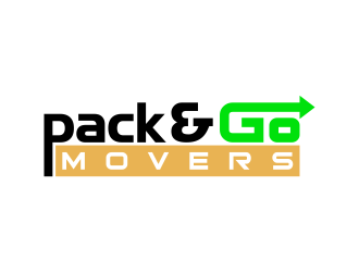 Pack & Go Movers logo design by Avro