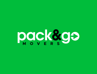 Pack & Go Movers logo design by lexipej