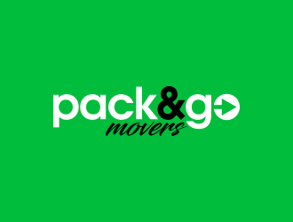 Pack & Go Movers logo design by lexipej