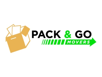 Pack & Go Movers logo design by cybil
