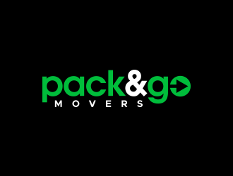 Pack & Go Movers logo design by lexipej
