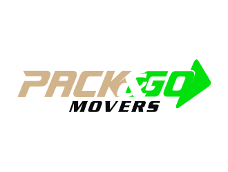Pack & Go Movers logo design by coco
