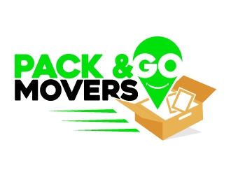 Pack & Go Movers logo design by dasigns