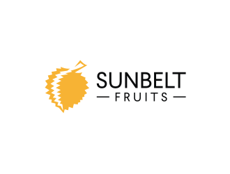 Sunbelt Fruits  logo design by mbamboex
