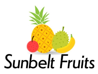 Sunbelt Fruits  logo design by LogoInvent