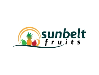 Sunbelt Fruits  logo design by Krafty