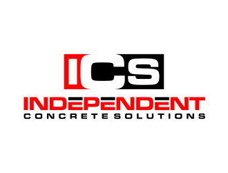 Independent concrete solutions logo design by scolessi
