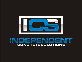 Independent concrete solutions logo design by wa_2