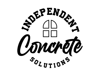 Independent concrete solutions logo design by cikiyunn