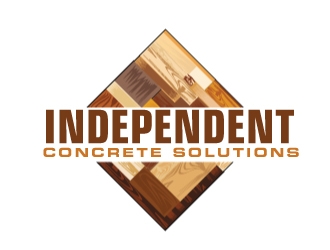 Independent concrete solutions logo design by AamirKhan