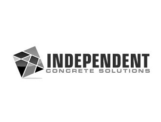 Independent concrete solutions logo design by AamirKhan