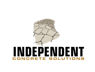 Independent concrete solutions logo design by AamirKhan