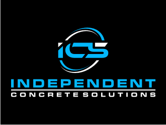 Independent concrete solutions logo design by Zhafir