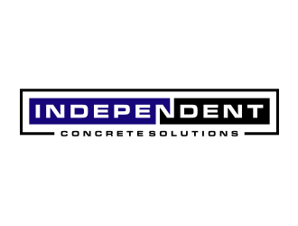 Independent concrete solutions logo design by Zhafir