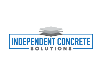 Independent concrete solutions logo design by Ultimatum