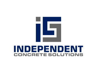 Independent concrete solutions logo design by pakNton