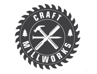 Craft Millworks logo design by AamirKhan