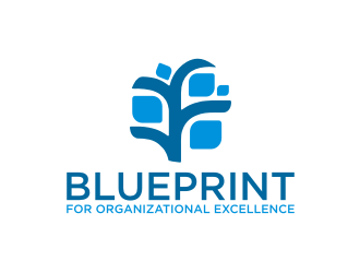Blueprint for Organizational Excellence logo design by rief
