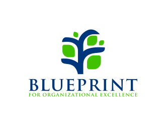Blueprint for Organizational Excellence logo design by salis17