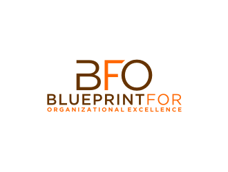 Blueprint for Organizational Excellence logo design by bricton