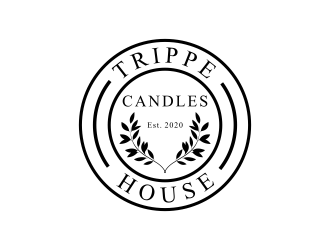 Trippe House Candles logo design by salis17