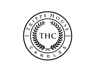 Trippe House Candles logo design by mbamboex