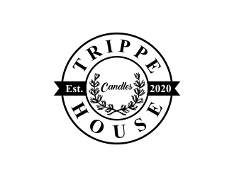 Trippe House Candles logo design by scolessi