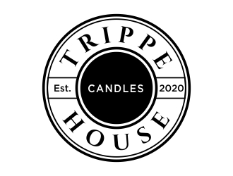 Trippe House Candles logo design by dibyo