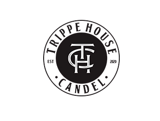 Trippe House Candles logo design by rahmatillah11