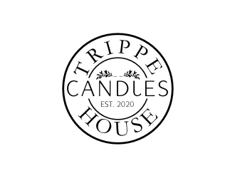Trippe House Candles logo design by BintangDesign