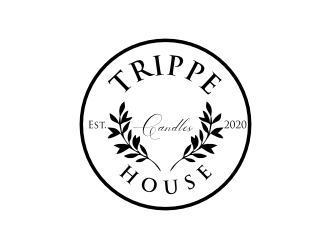 Trippe House Candles logo design by Sheilla