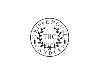 Trippe House Candles logo design by bricton